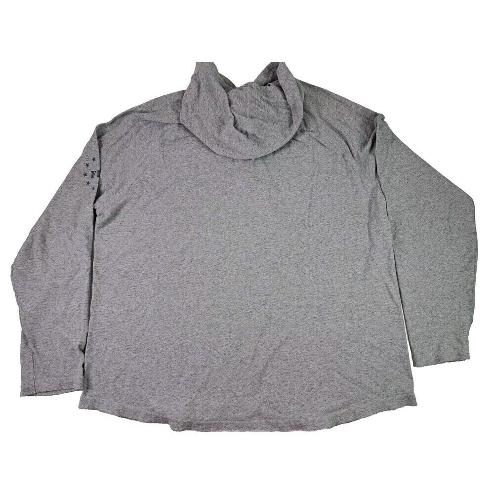 Feed USA Target Light Gray Hooded Tee Mens Size XXL - Picture 3 of 6